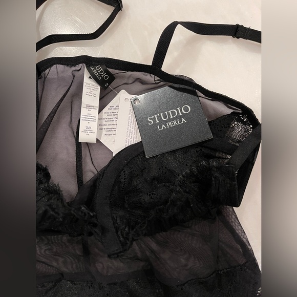 La Perla Studio Black Bodysuit 34 B NWT - Picture 5 of 8